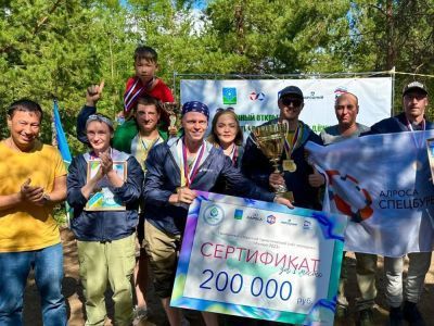 В районном турслете "Вилюй" победила команда «АЛРОСА-Спецбурения»