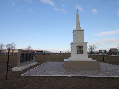 Памятник воинам-землякам, погибшим на фронтах Великой Отечественной войны