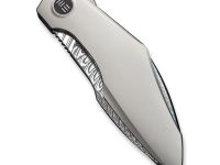 Складной нож WE Knife Krait, сталь Damasteel, рукоять титан