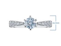 Кольцо из белого золота э4712кц11161100_white