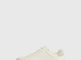 Кеды из микрофибры, Белый