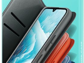 Чехол-книжка BoraSCO для TECNO Spark 20 Pro Чёрный