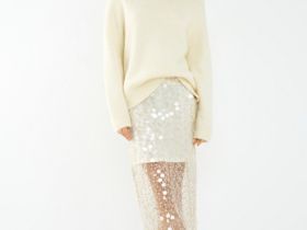 Джемпер оверсайз с шерстью, Желтый