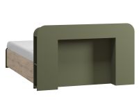 Кровать Бронс-1 140 Оливковый