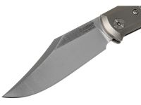 Складной нож LionSteel Gitano, сталь Niolox, рукоять Green canvas micarta