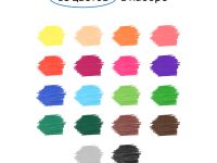 Набор фломастеров Гамма "Классические", 18 цв., смываемые, картон. упак., европодвес