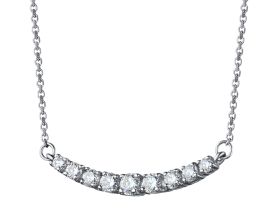 Колье из белого золота с бриллиантами э4701кл09168700