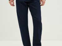 Утепленные джинсы straight fit мужские