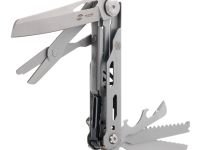 Нож перочинный Stinger 112 мм, 9 функций, серебристый