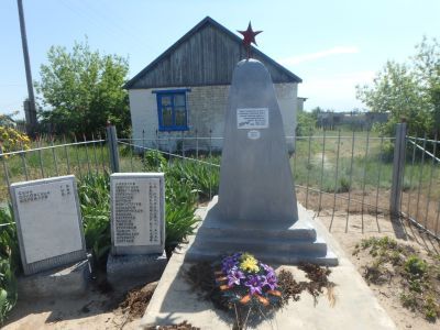 Братская могила советских воинов, погибших в период Сталинградской битвы