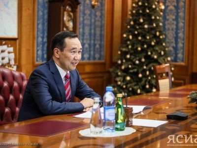 Глава Якутии Айсен Николаев поздравил жителей республики с Новым 2025 годом