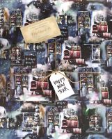 Бумага упаковочная "Dear mr. Potter"