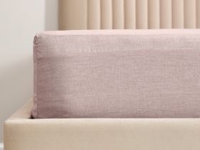 Простыня на резинке Капучино, перкаль