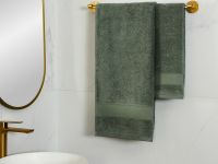 Полотенце махровое Лорд/Lordy, зеленое