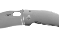 Складной нож Lucas Burnley Design Buku™, CRKT 2460, сталь 8Cr13MOV Nepalese - style Kukri Blade, рукоять нержавеющая сталь