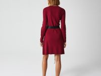 Женское платье Lacoste Regular Fit с поясом