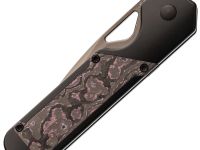 Складной нож Kizer Militaw, сталь S45VN, рукоять Titanium/Fatcarbon