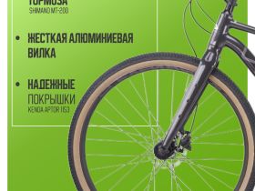 Горный велосипед Hagen 1.10 R 29, год 2025, цвет Серый, ростовка 18