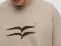 Футболка из хлопка с принтом