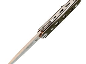 Складной рамочный нож НОКС Наутилус, сталь AUS8, рукоять G10, зеленый