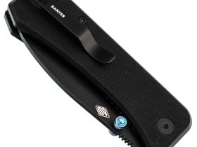 Складной нож WE Knife Banter black, S35VN