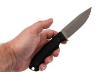 Нож Леший, сталь AUS10co, рукоять G-10 черная