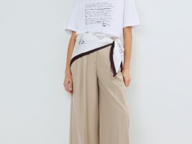 Футболка с принтом O'STIN x Яндекс Книги, Белый