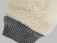 Утепленные варежки на флисе из коллаборации с maneken