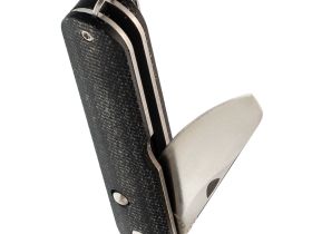 Складной нож Rapax Mimi, сталь VG-10, рукоять микарта, черный