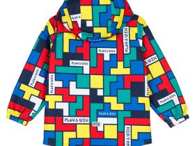 Куртка текстильная с полиуретановым покрытием для мальчиков