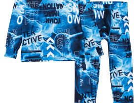 Термокомплект трикотажный для мальчиков: брюки, толстовка для эпизодического использования