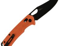 Складной нож SRM Retreiver 9201, сталь 8Cr13MOV Blackwash , рукоять Orange FRN