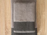Полотенце махровое Giorgio, серое