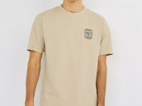 Футболка с арт-вышивкой, Бежевый