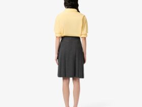 Длинная юбка Lacoste со складками