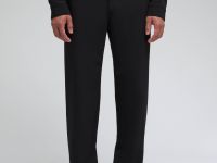 Брюки прямого кроя с вискозой