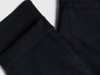 Широкие джинсы Wide Leg для девочек, Черный