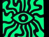 Патч Глаз фиолетовый, StabWoodStone