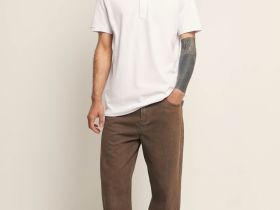 Рубашка-поло из хлопка