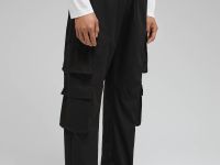 Брюки-карго с эластичным поясом