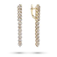 Серьги из желтого золота э0312сг01179400