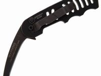 Выкидной нож-стропорез V.E.T., сталь Bhler N690, рукоять алюминий