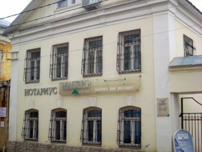 Образец жилой застройки площади и улицы