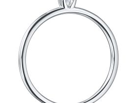 Классическое кольцо из серебра э0612кц04160500_white