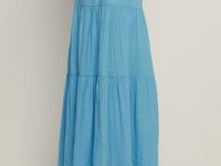 Юбка-макси А-силуэта на резинке