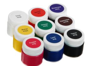 Набор акриловых красок по ткани "Я - Художник!" 9 цв 15 мл