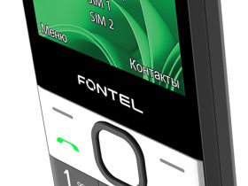 Мобильный телефон Fontel SP230 Чёрный