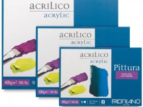 Блокнот-склейка для акрила Fabriano "Pittura" 30х40 см 10 л 400 г