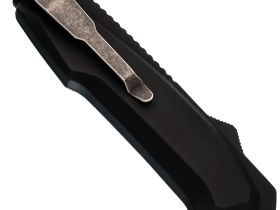 Автоматический фронтальный выкидной нож Rame (Black Stonewash, Black) - Shifter