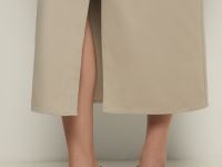 Юбка миди прямого кроя